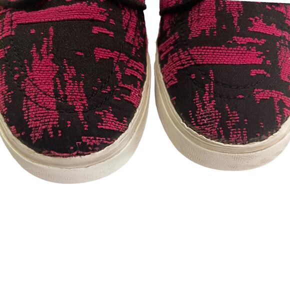 Nike Stefan Janoski Premium Skateboarding Fuchsia Black Sneakers 5Y - Picture 5 of 9